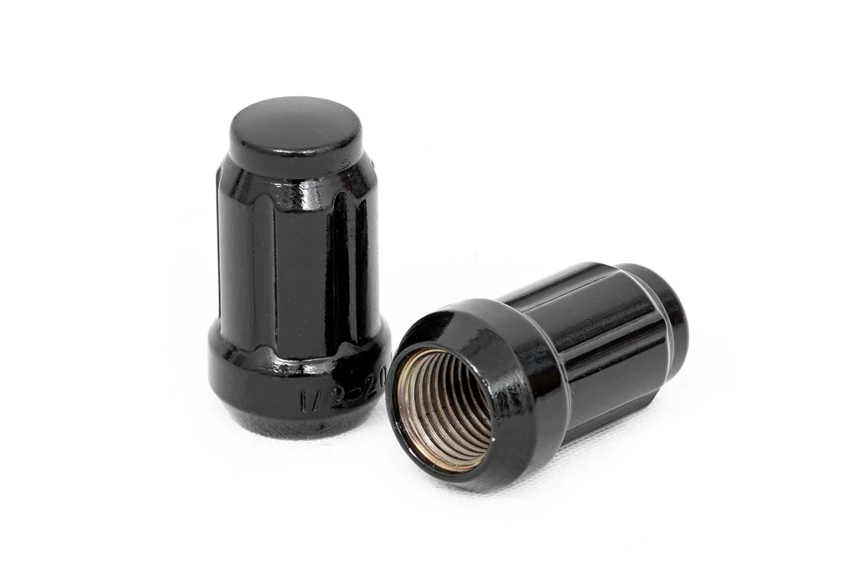 Rough Country - 1/2x20 Lug Nut Set of 24 - Black - Image 2