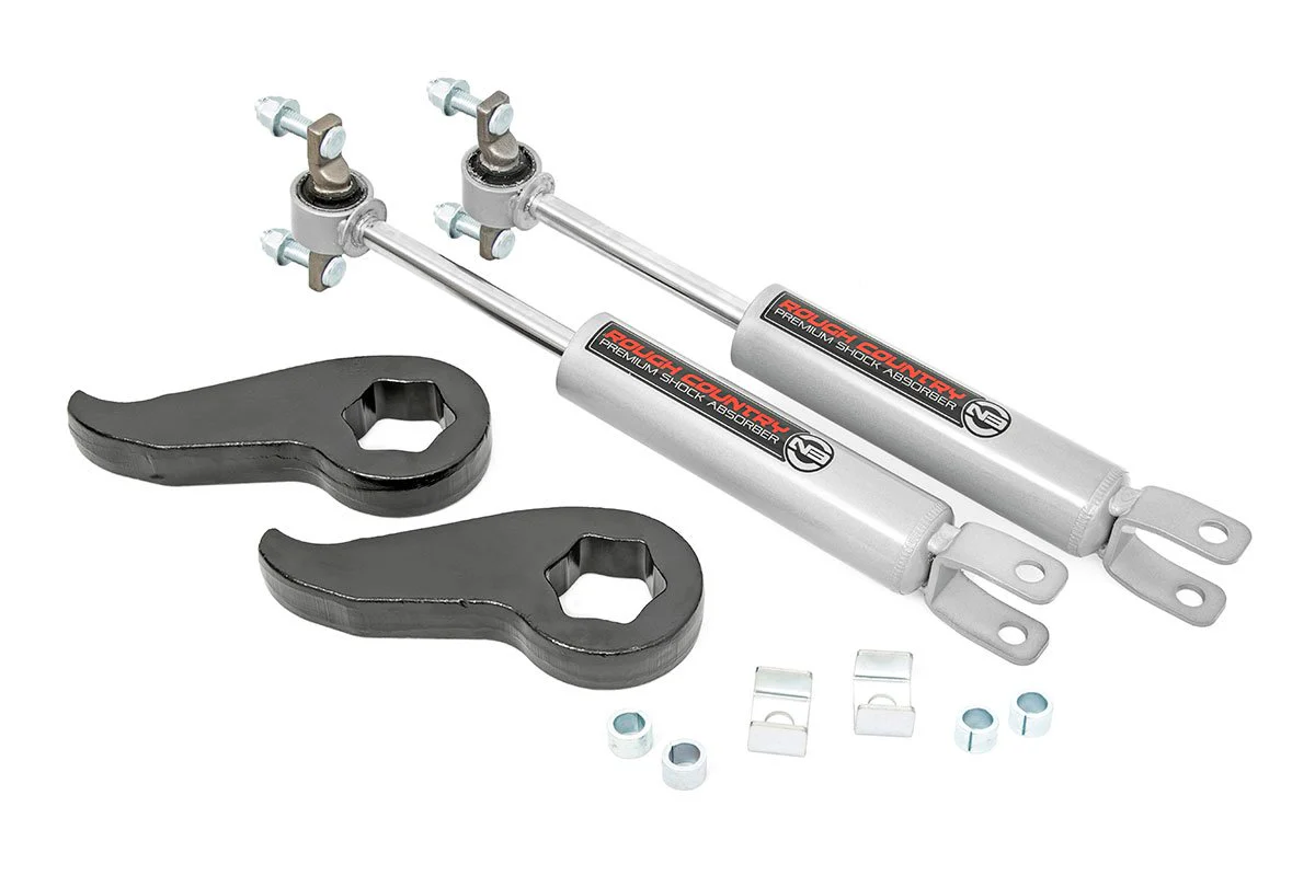 Rough Country - 1.5-2 Inch Leveling Kit - N3 - Chevy/GMC 2500HD/3500HD (20-25) - Image 7