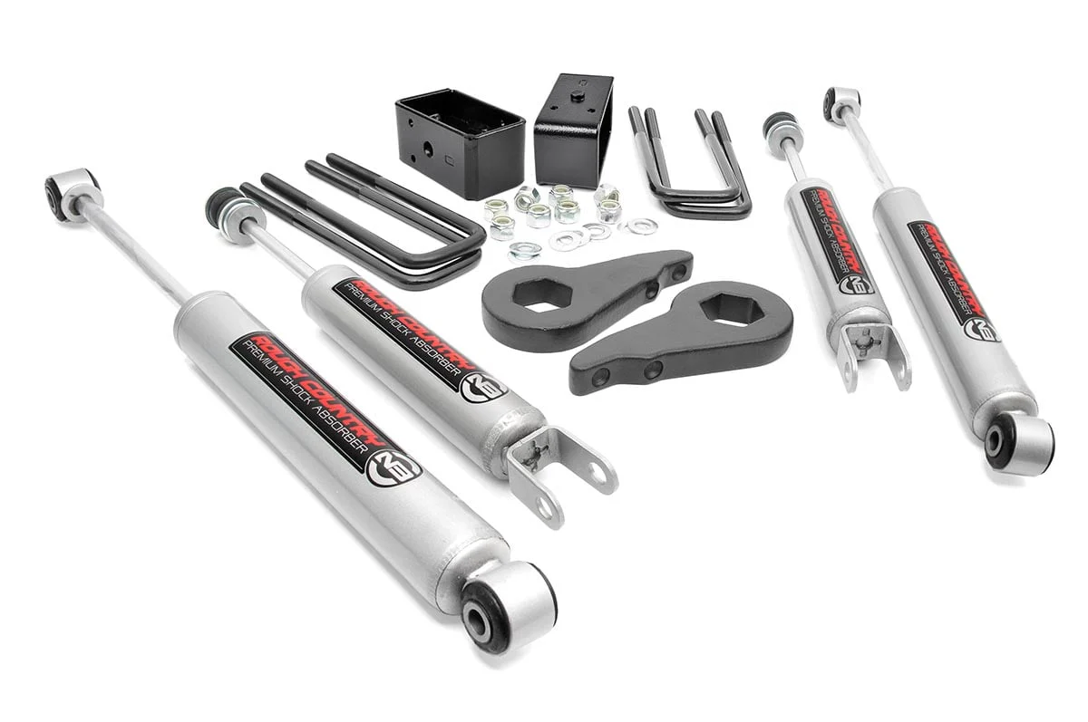 Rough Country - 1.5-2 Inch Lift Kit - N3 Shocks - Chevy/GMC 1500 (99-06 & Classic)