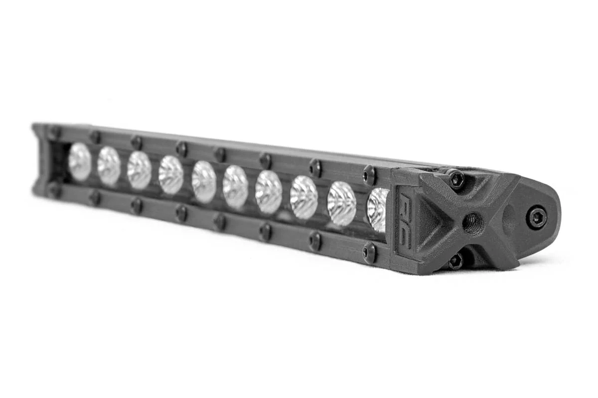 Rough Country - 10 Inch Black Series LED Light Bar- Slim Line - Image 3