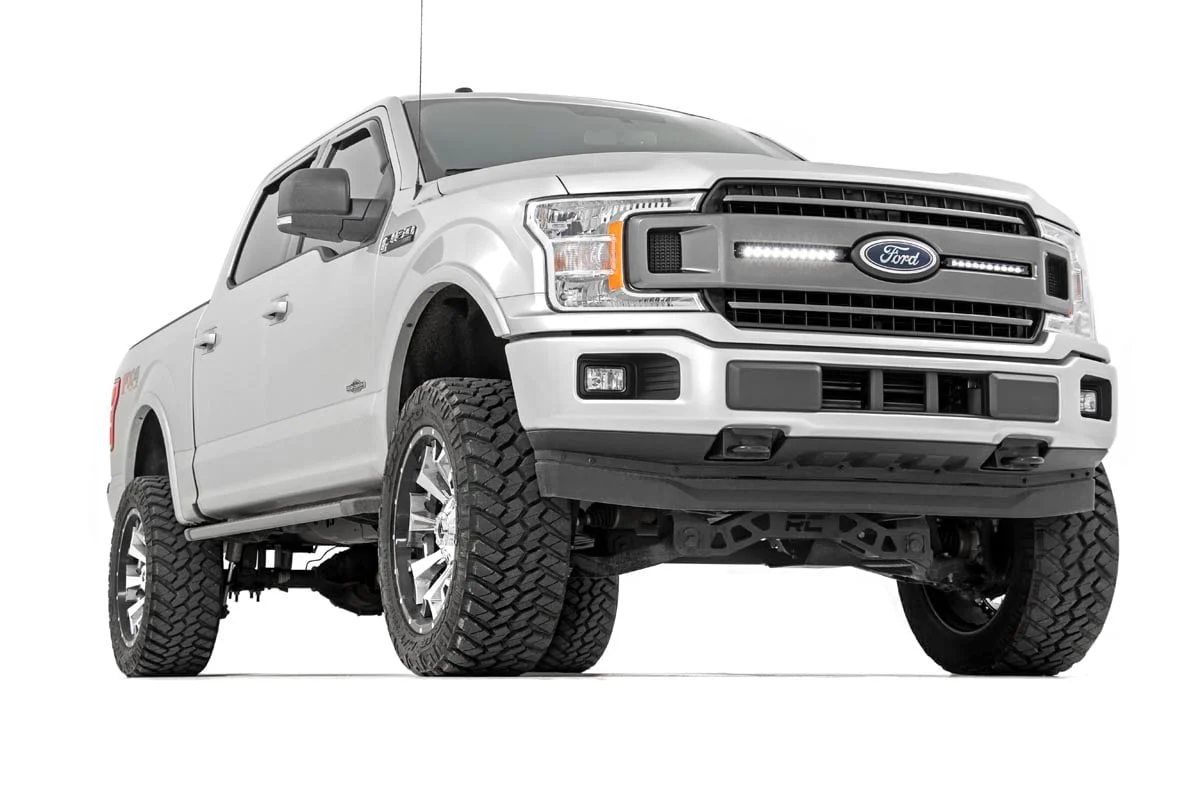 Rough Country - 10 Inch Chrome Series LED Light Bar - Slim Line - Pair - Image 4