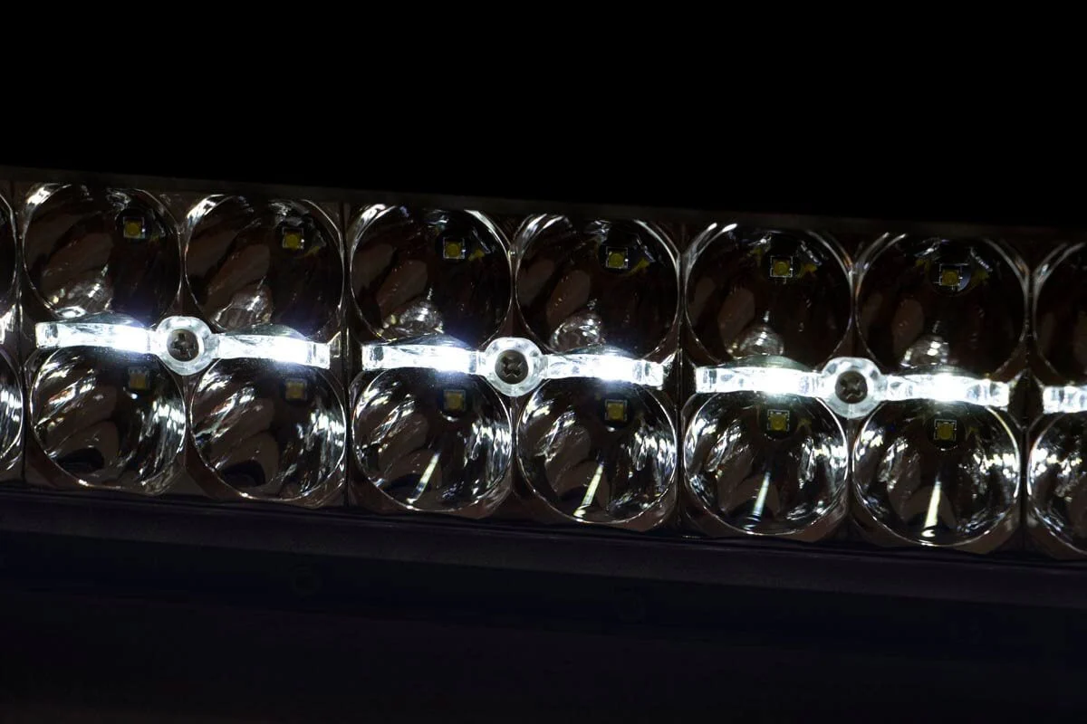 Rough Country - 12 Inch Black Series LED Light Bar - Dual Row - White DRL - Image 2