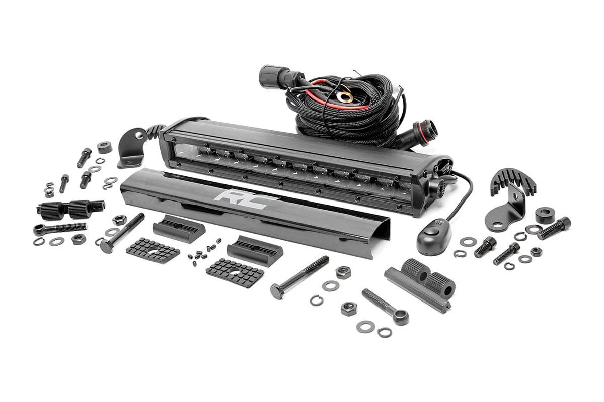 Rough Country - 12 Inch Black Series LED Light Bar - Single Row - Image 2