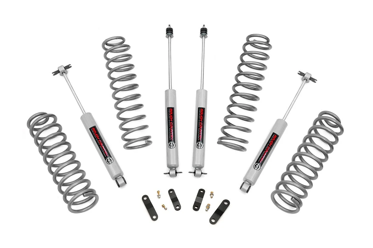 Rough Country - 2.5 Inch Lift Kit - Coils - Jeep Wrangler Unlimited 2WD/4WD (2007-2018)