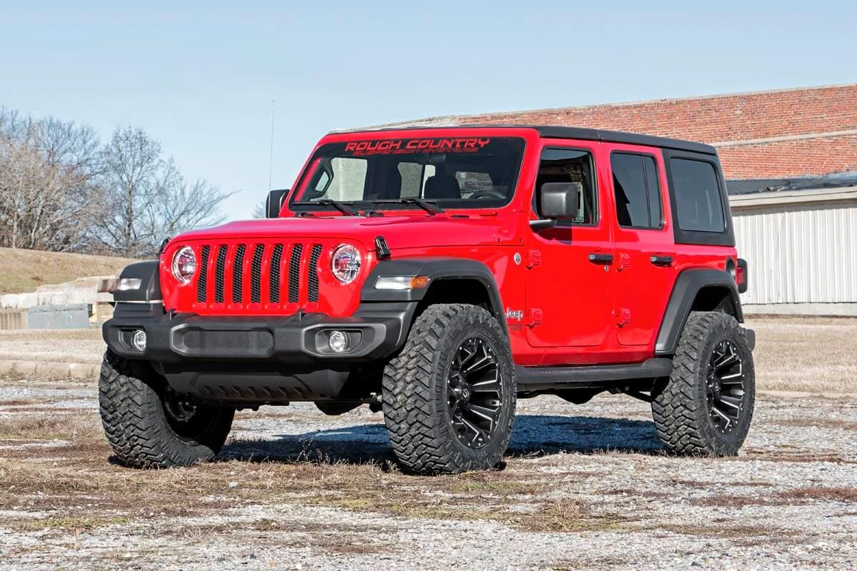 Rough Country - 2.5 Inch Lift Kit - Coils - M1 - Jeep Wrangler Unlimited 4WD (2018-2023) - Image 6