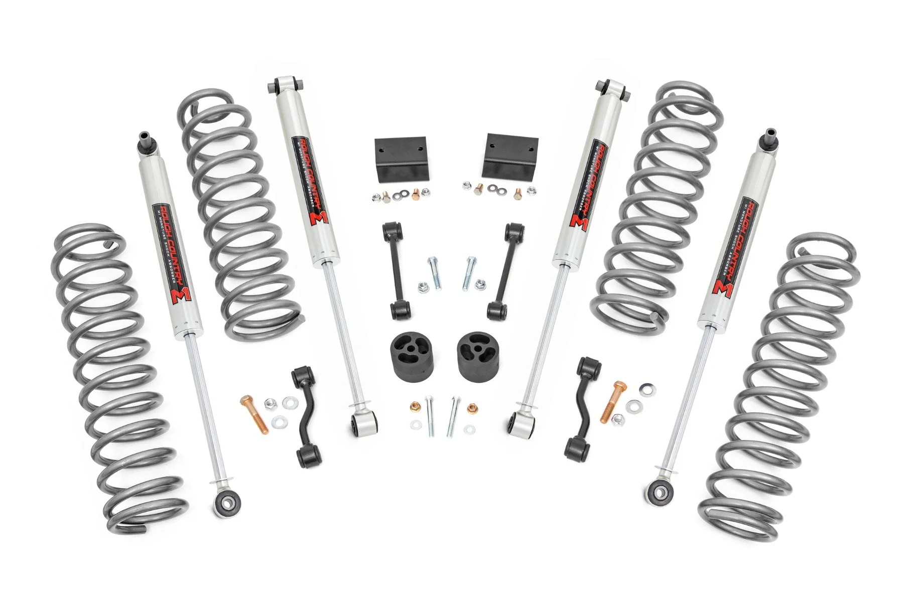 Rough Country - 2.5 Inch Lift Kit - Coils - M1 - Jeep Wrangler Unlimited 4WD (2024-2025) - Image 7