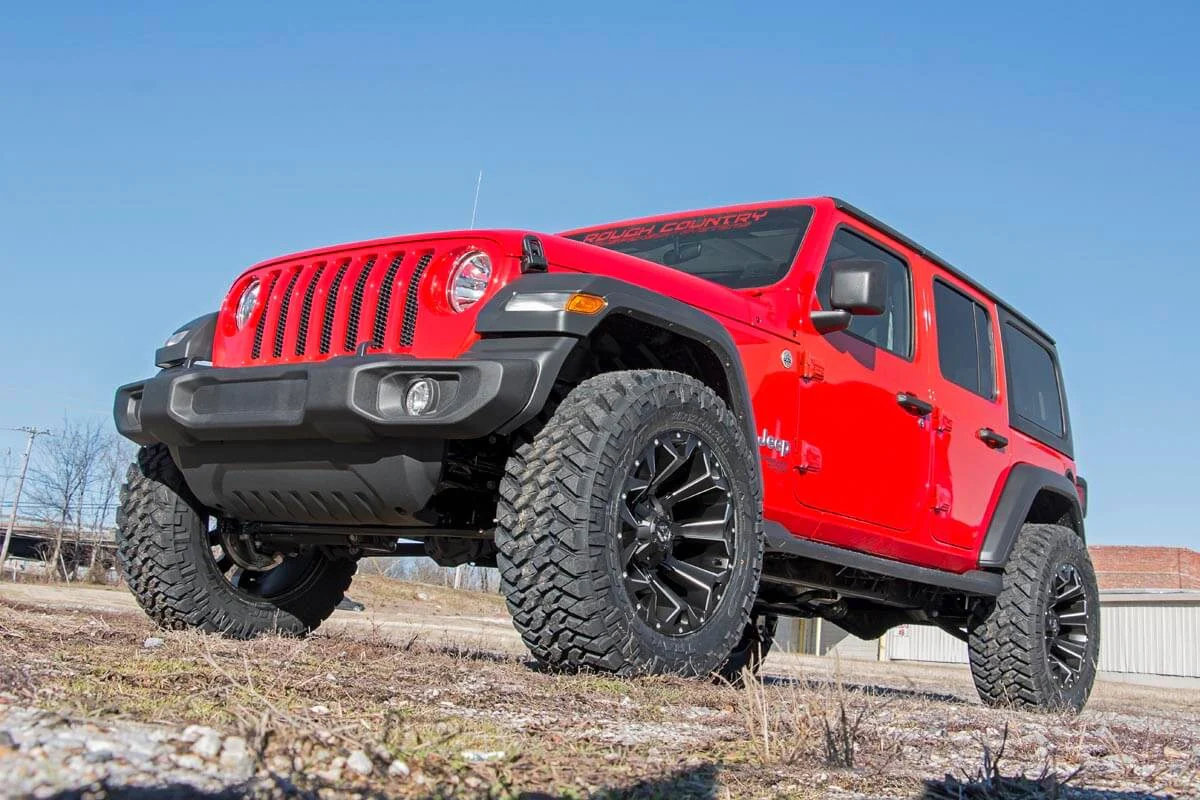 Rough Country - 2.5 Inch Lift Kit - Coils - V2 - Jeep Wrangler JL 4WD (2018-2023) - Image 5