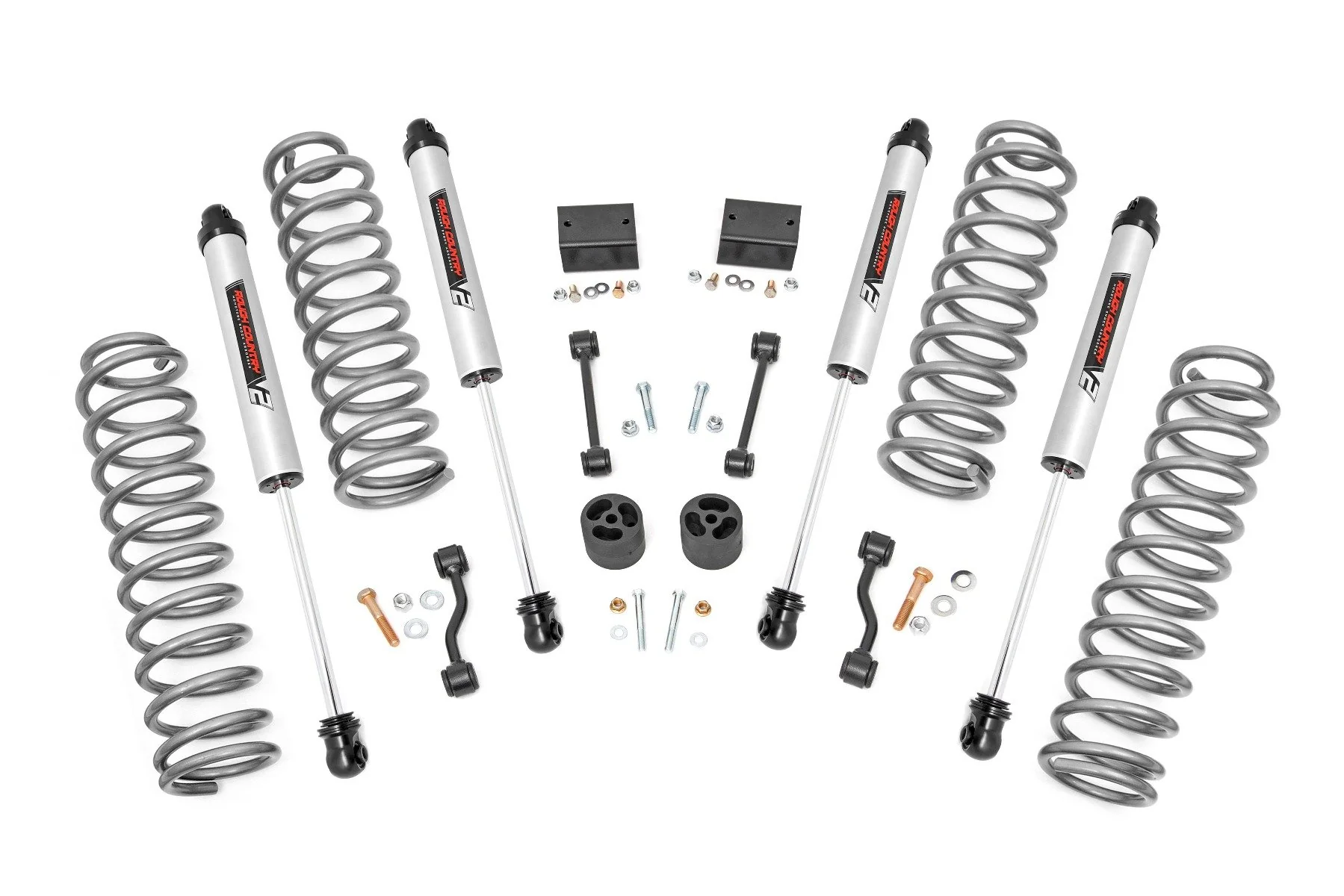 Rough Country - 2.5 Inch Lift Kit - Coils - V2 - Jeep Wrangler JL 4WD (2024-2025) - Image 6