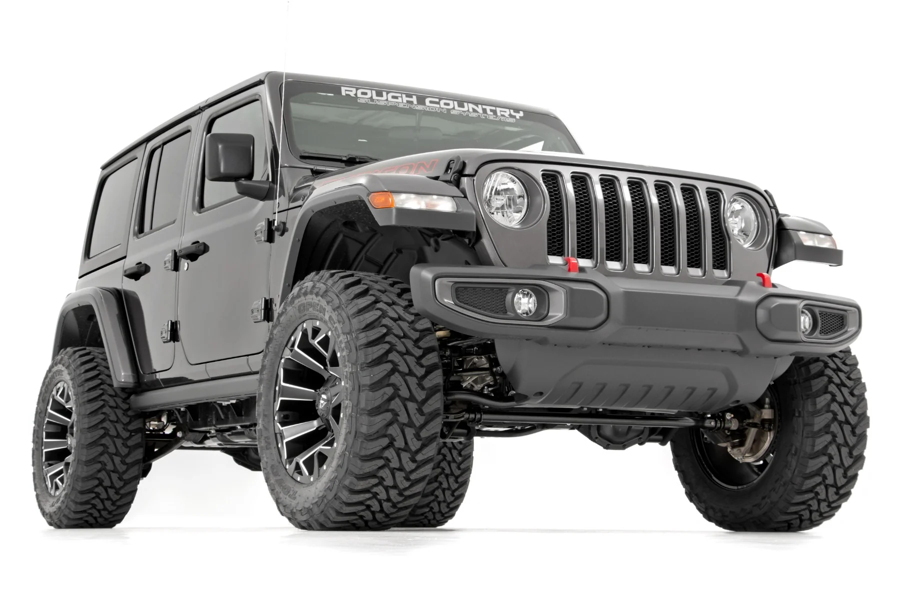Rough Country - 2.5 Inch Lift Kit - Coils - V2 - Jeep Wrangler Unlimited 4WD (2024-2025) - Image 2