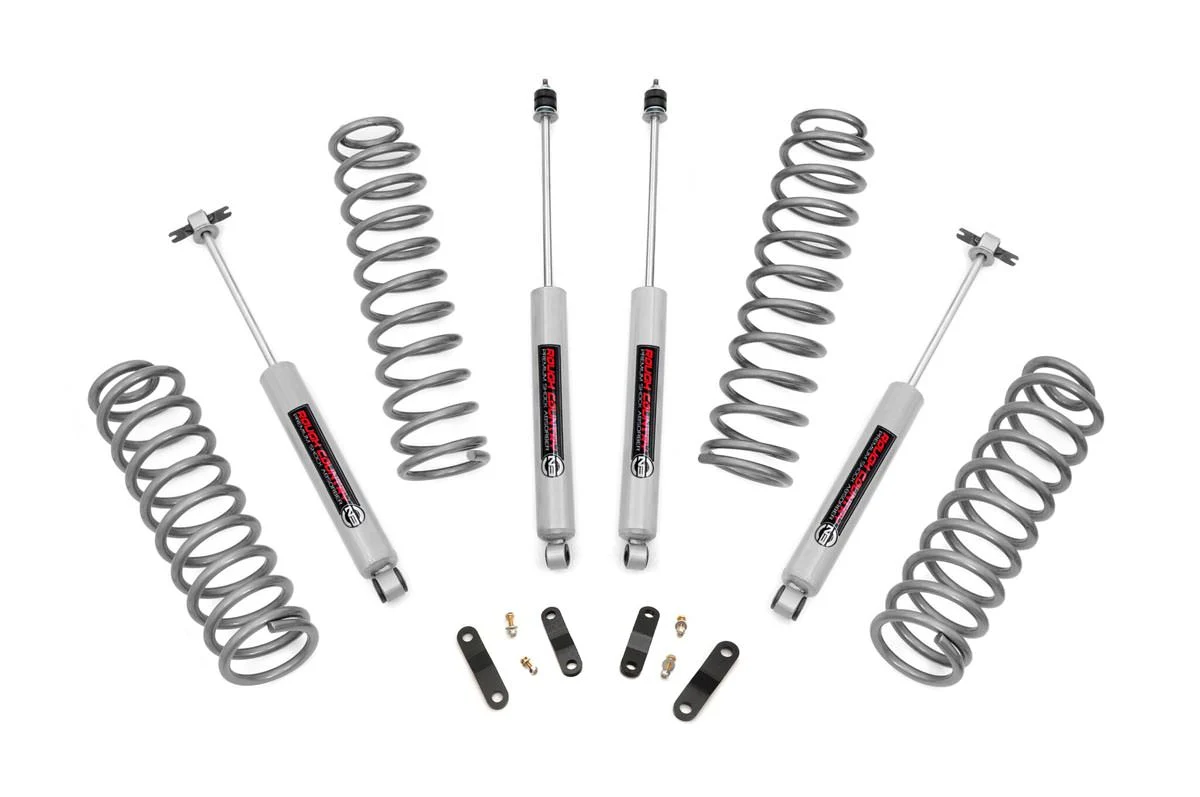 Rough Country - 2.5 Inch Lift Kit - Jeep Wrangler JK 4WD (2007-2018) - Image 2