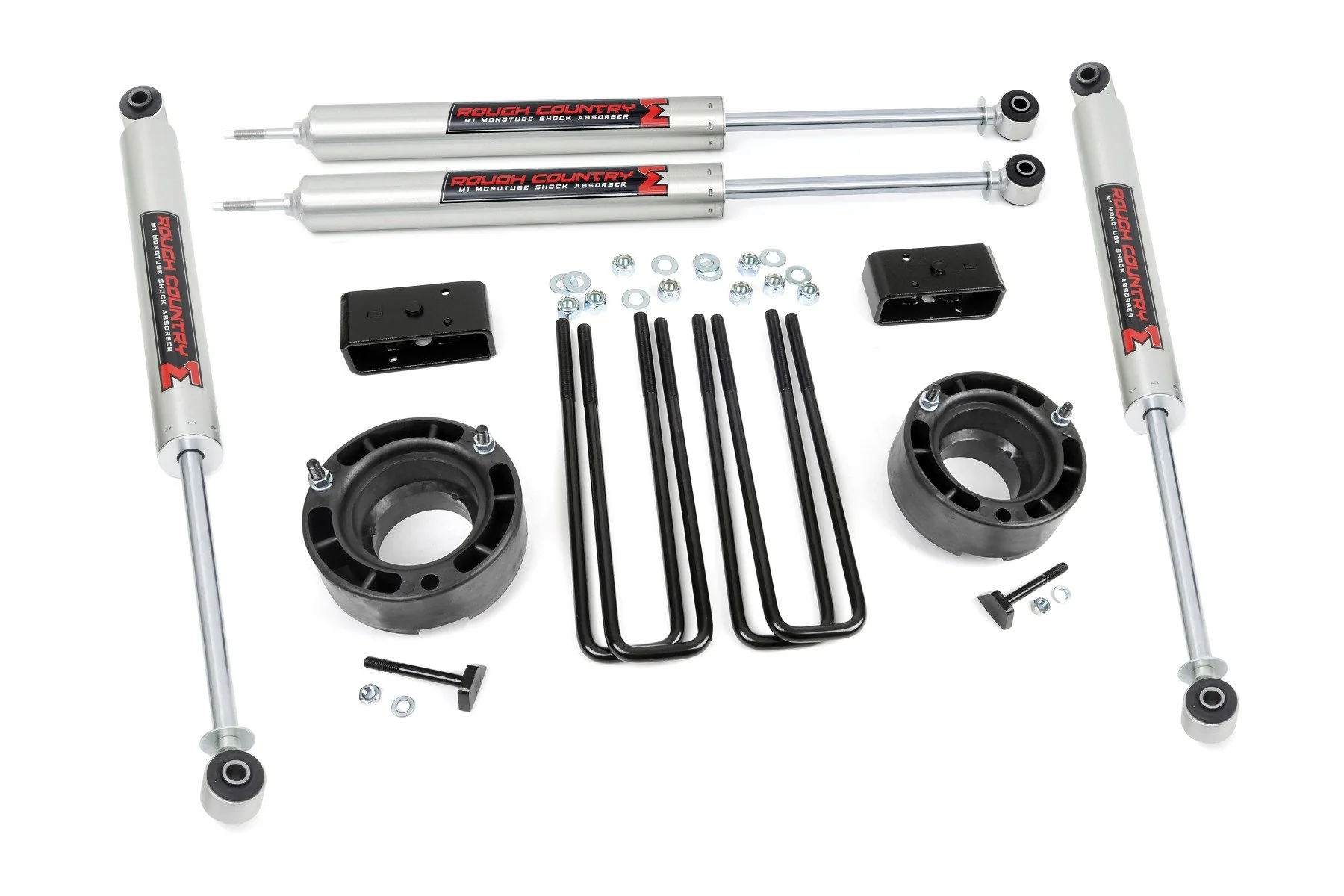 Rough Country - 2.5 Inch Lift Kit - M1 - Dodge 1500 4WD (1994-2001) - Image 2