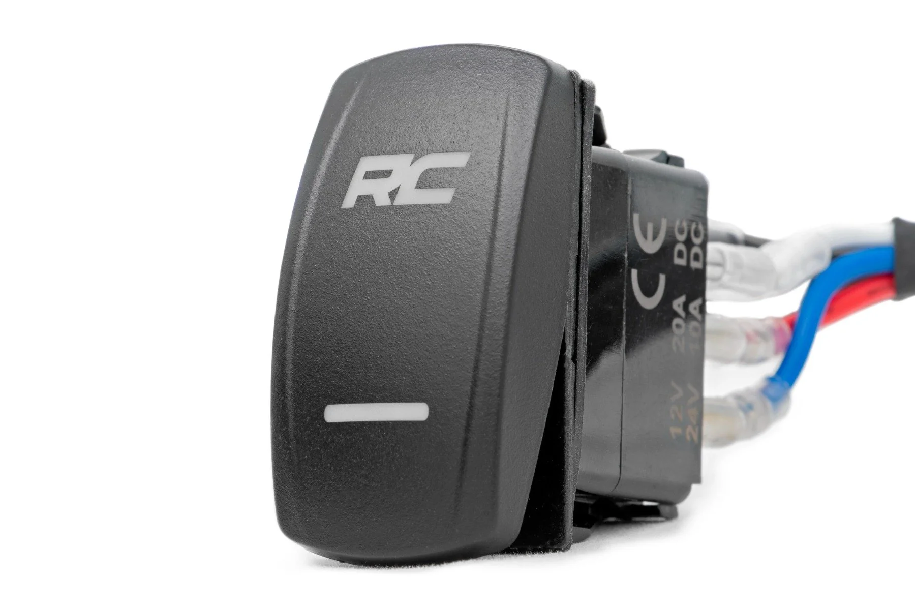 Rough Country - 2 Inch Black Series LED Light Pods - Flush Mount - Amber DRL - Image 4