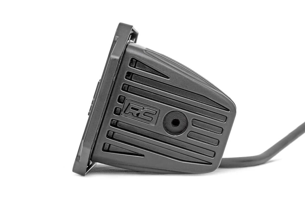 Rough Country - 2 Inch Black Series LED Light Pods - Spot - Square - Amber DRL - Image 4