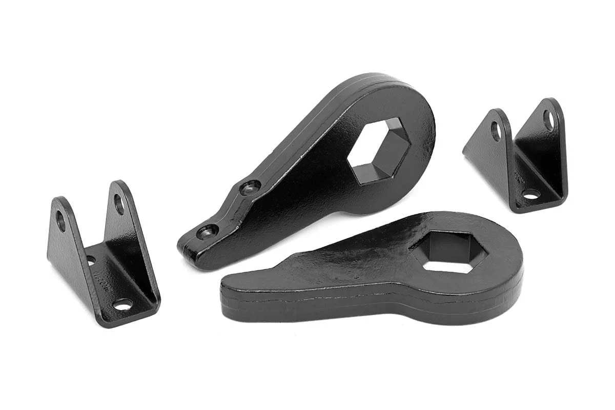 Rough Country - 2 Inch Leveling Kit - FT Code- Shock Ext - Chevy/GMC 2500HD (01-10)
