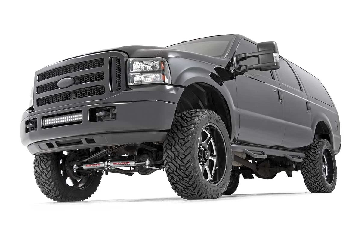 Rough Country - 2 Inch Leveling Kit - Leaf Block - Ford Excursion 4WD (2000-2005) - Image 2