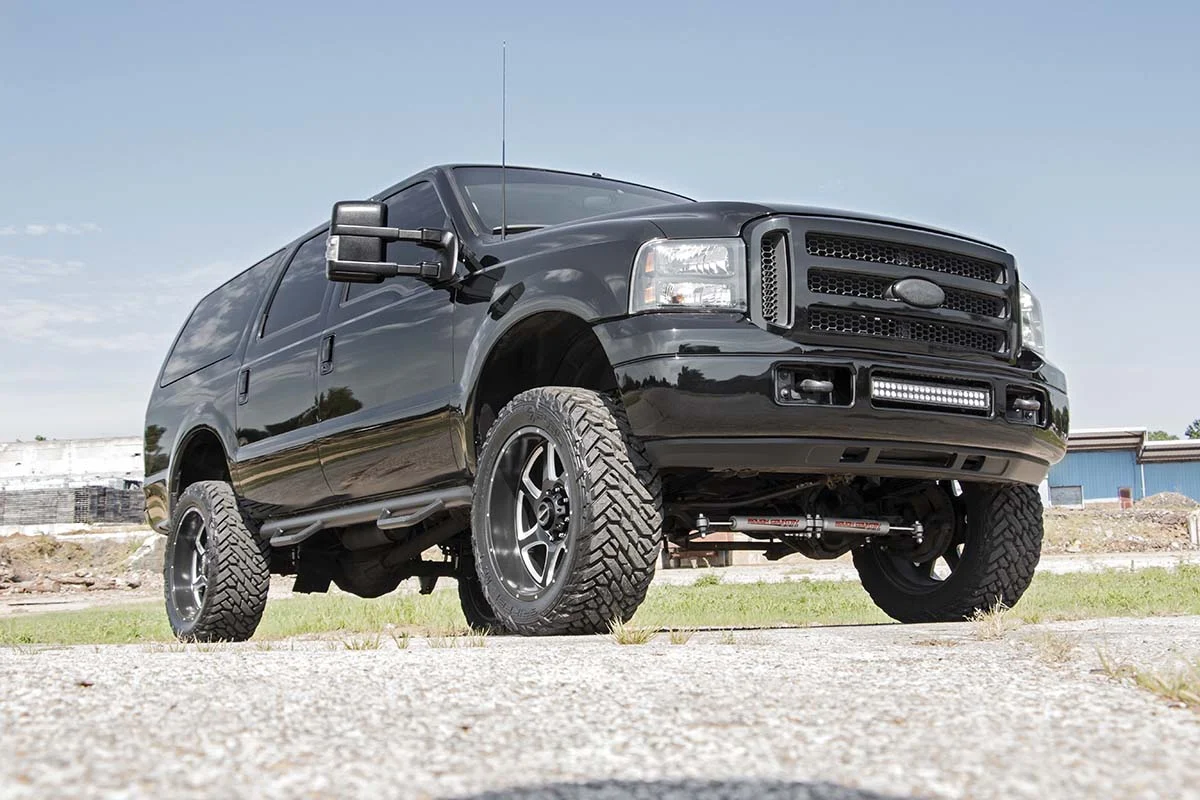 Rough Country - 2 Inch Leveling Kit - Leaf Block - Ford Excursion 4WD (2000-2005) - Image 3
