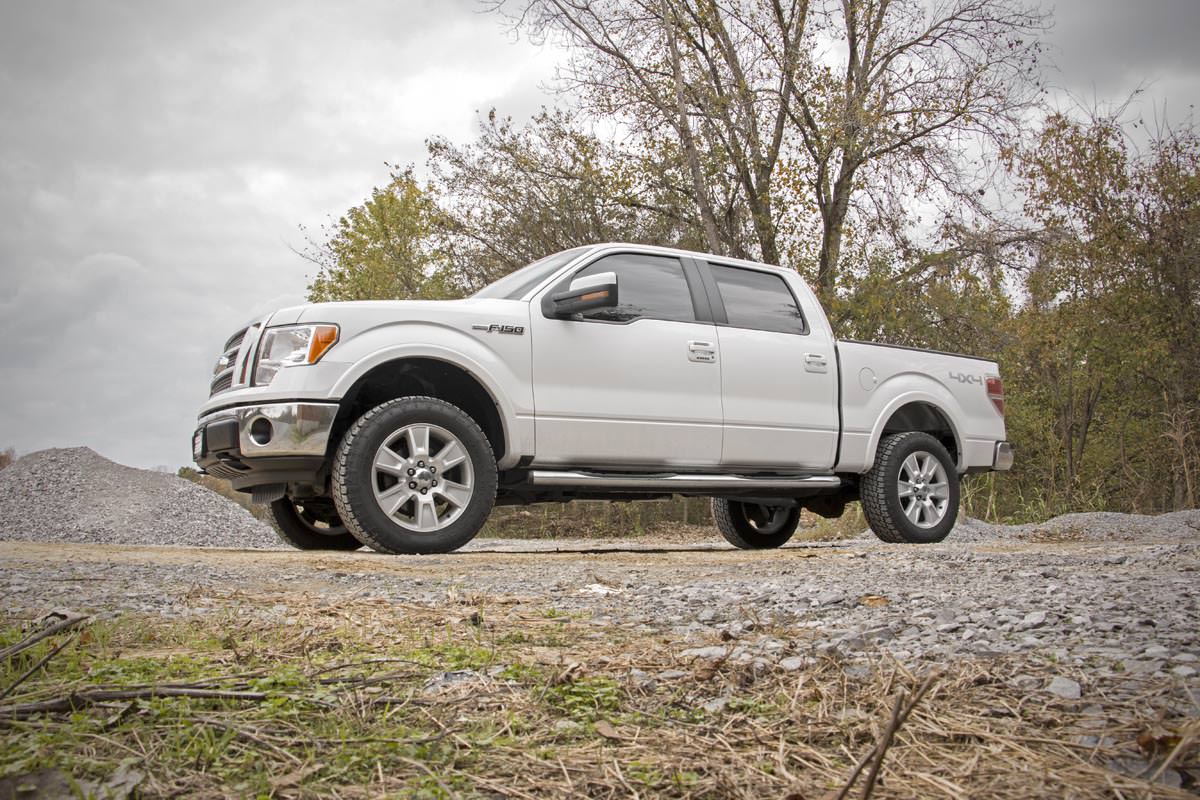Rough Country - 2 Inch Leveling Kit - Red - Ford F-150 2WD/4WD (2009-2013) - Image 7