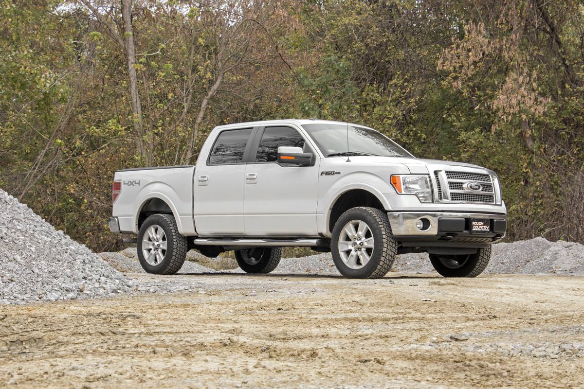 Rough Country - 2 Inch Leveling Kit - Red - Ford F-150 2WD/4WD (2009-2013) - Image 8