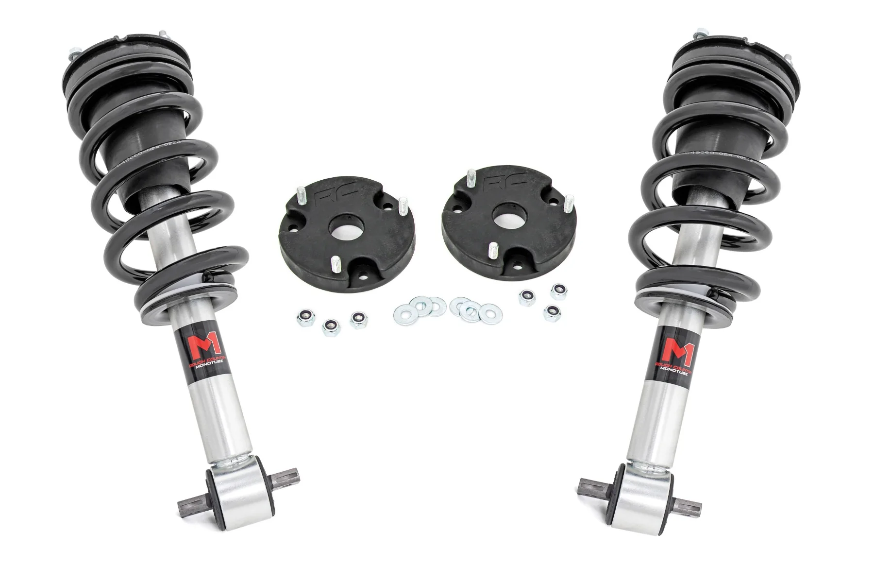 Rough Country - 2 Inch Lift Kit - M1 Struts - Chevy/GMC Tahoe/Yukon XL 1500 4WD (2021-2025)