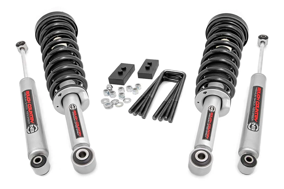 Rough Country - 2 Inch Lift Kit - N3 Struts/N3 - Ford F-150 4WD (2009-2013) - Image 3