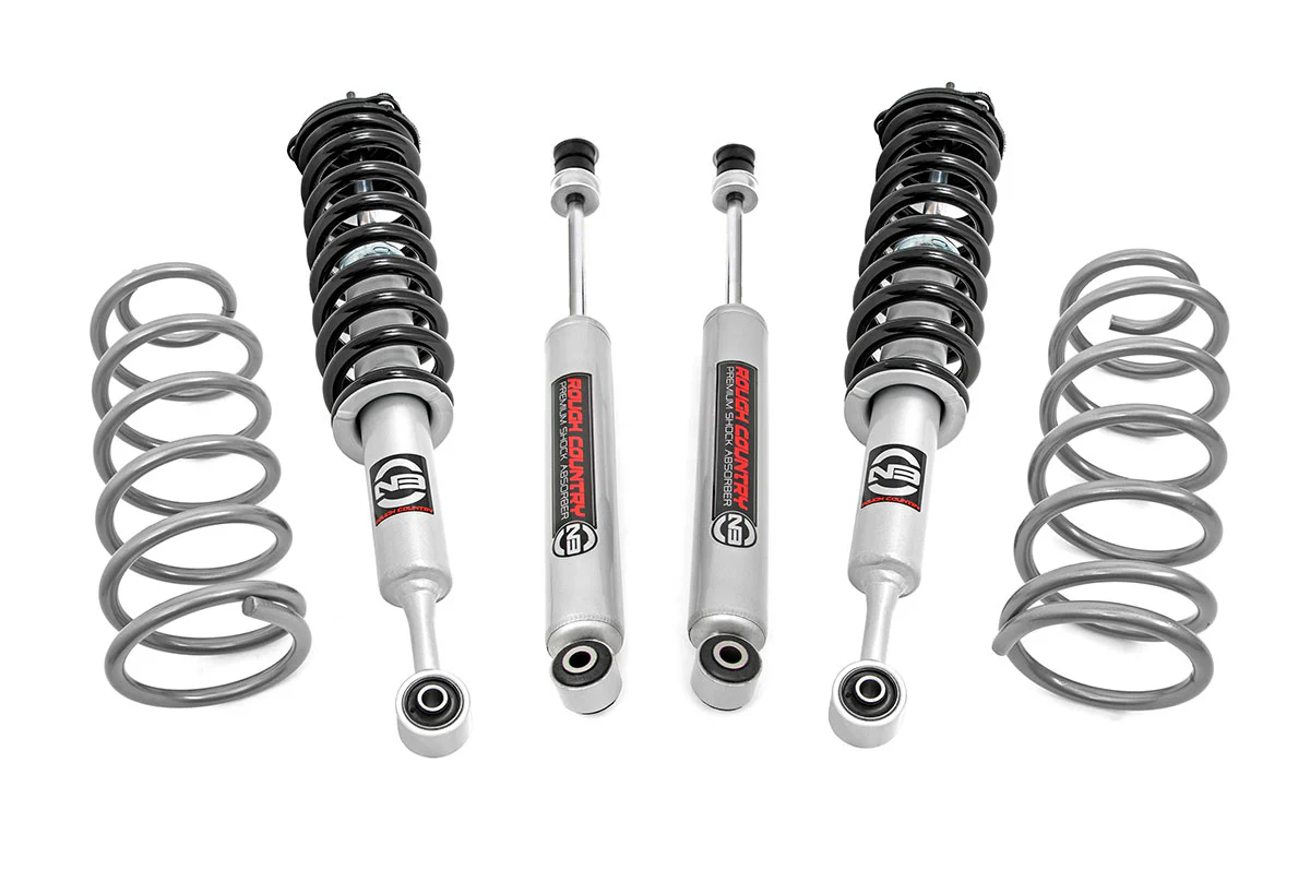 Rough Country - 2 Inch Lift Kit - RR Coils - N3 Struts - Toyota 4Runner 4WD (2010-2024)