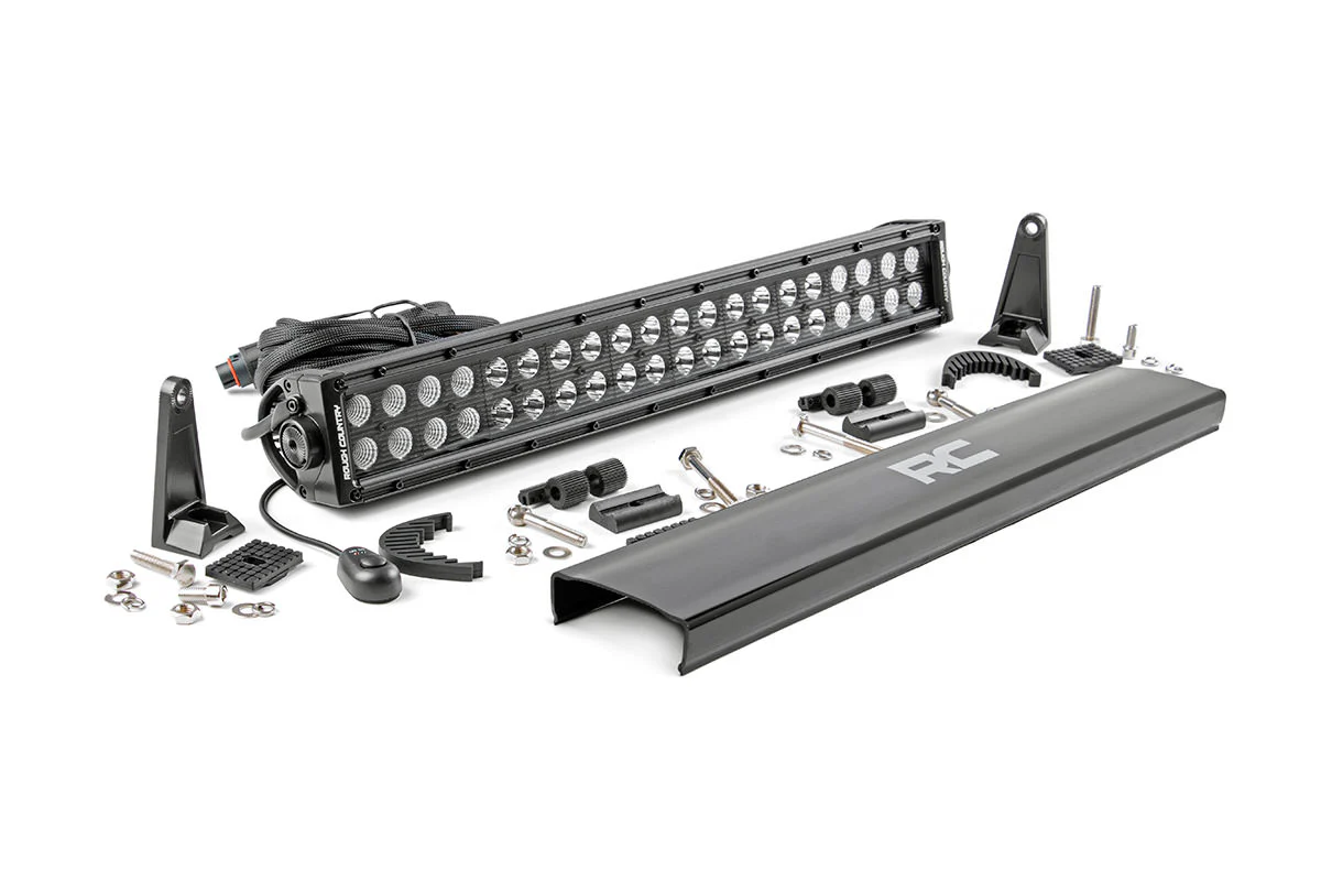 Rough Country - 20 Inch Black Series LED Light Bar - Dual Row - Image 5