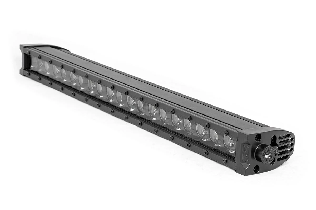 Rough Country - 20 Inch Black Series LED Light Bar - Single Row - Cool White DRL - Image 5
