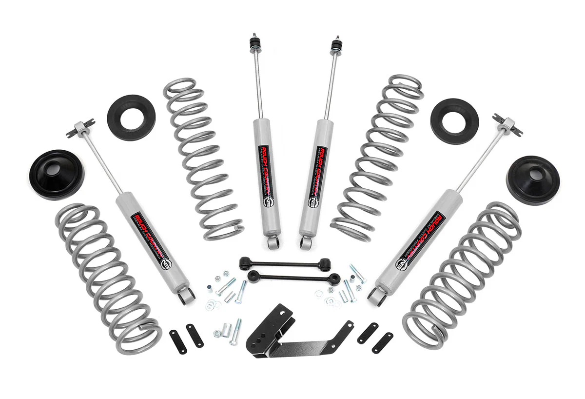 Rough Country - 3.25 Inch Lift Kit - Jeep Wrangler Unlimited 2WD/4WD (2007-2018) - Image 7