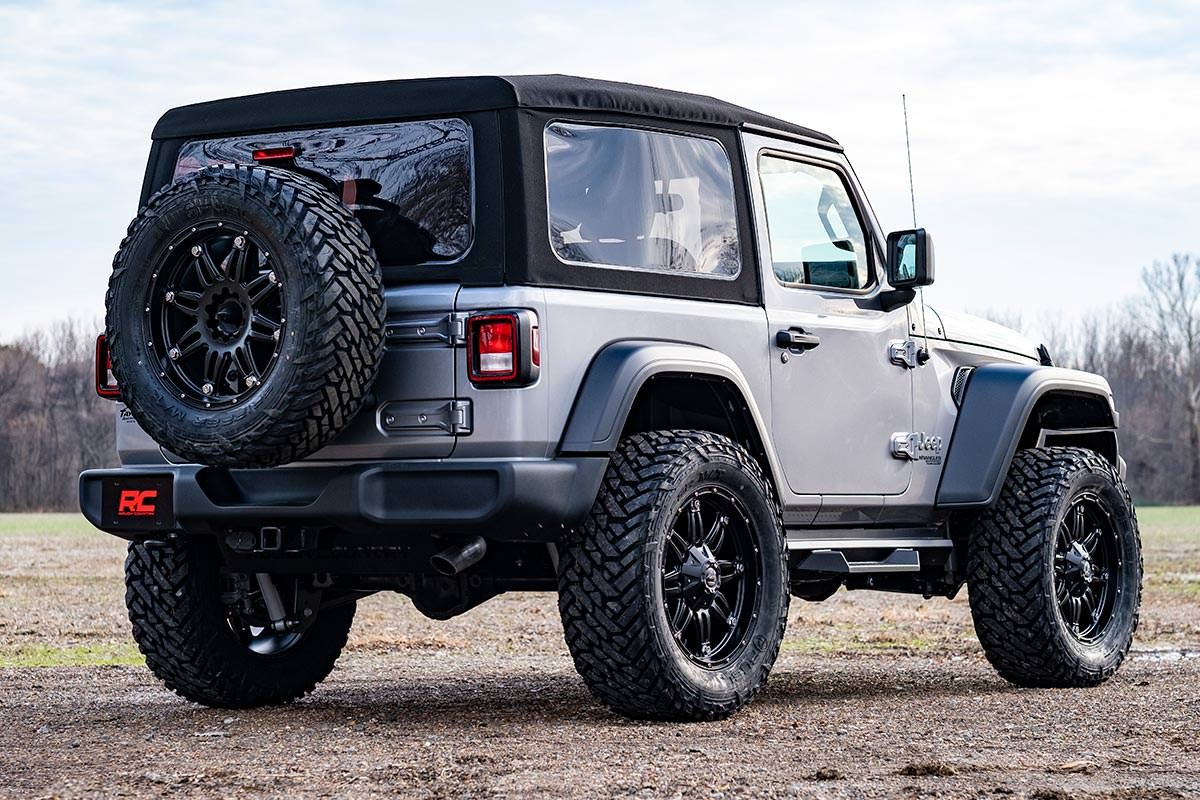 Rough Country - 3.5 Inch Lift Kit - C/A Drop - FR D/S - Jeep Wrangler JL 4WD (2018-2023) - Image 9