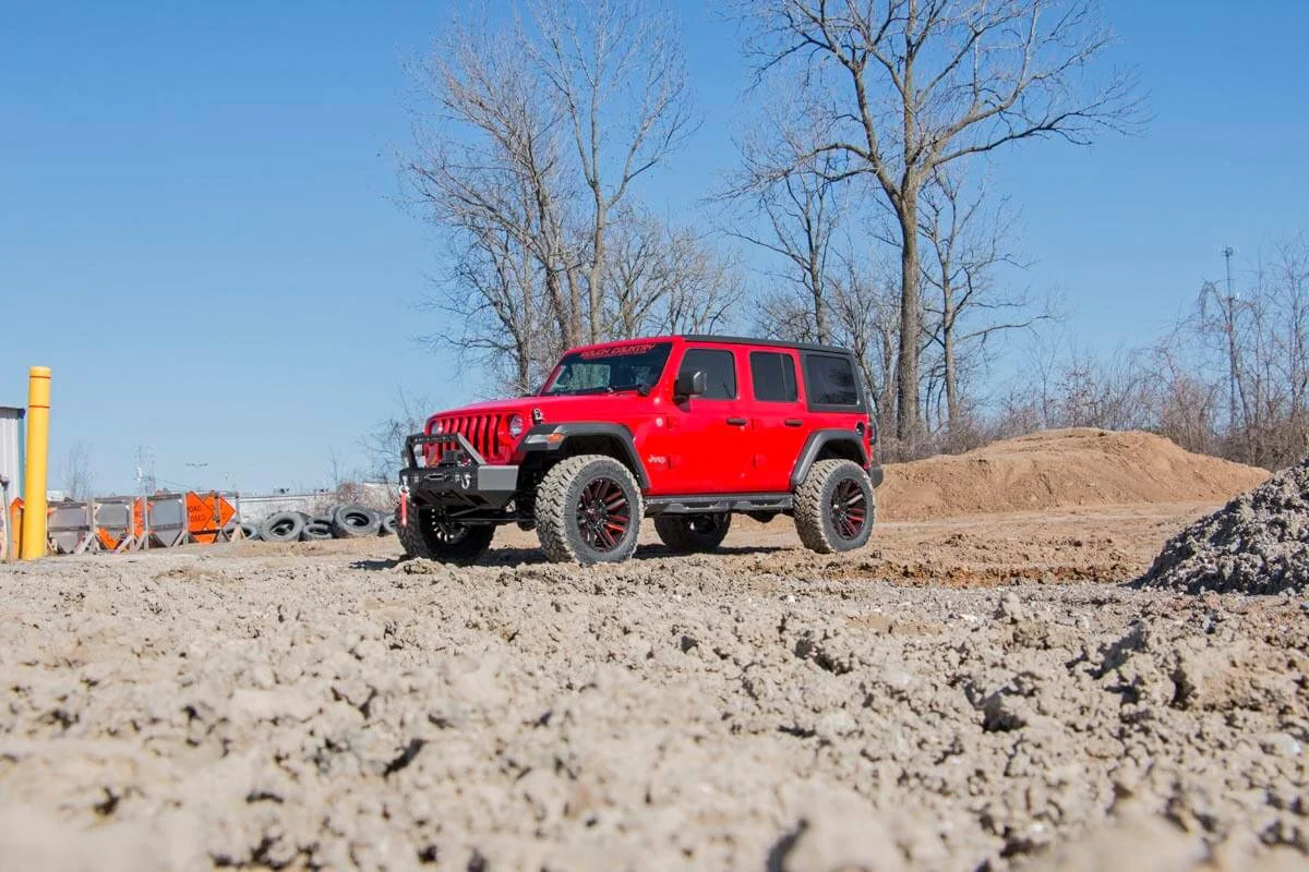 Rough Country - 3.5 Inch Lift Kit - C/A Drop - FR D/S - Jeep Wrangler Unlimited Rubicon (18-23) - Image 6