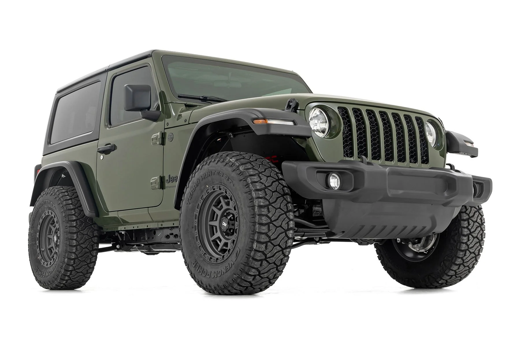 Rough Country - 3.5 Inch Lift Kit - C/A Drop - Front D/S - Jeep Wrangler JL 4WD (2024-2025) - Image 2