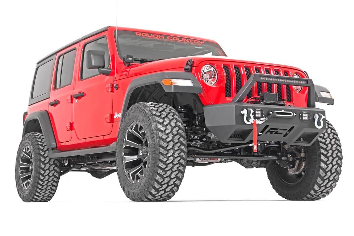 Rough Country - 3.5 Inch Lift Kit - C/A Drop - Stage 1 - M1 - Jeep Wrangler Unlimited (18-23) - Image 8