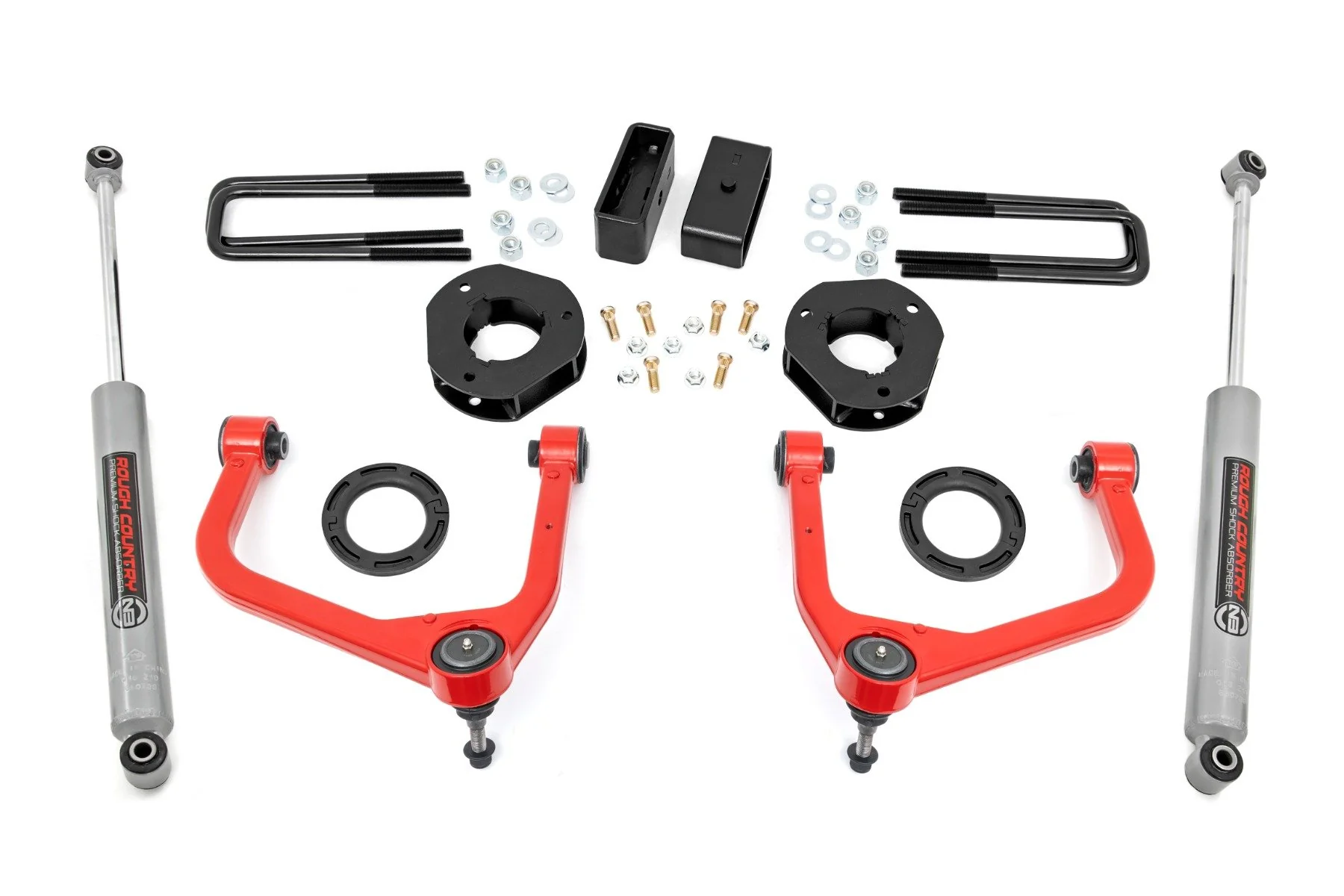 Rough Country - 3.5 Inch Lift Kit - GMC Sierra 1500 2WD/4WD (2019-2025 & Classic) - Image 7