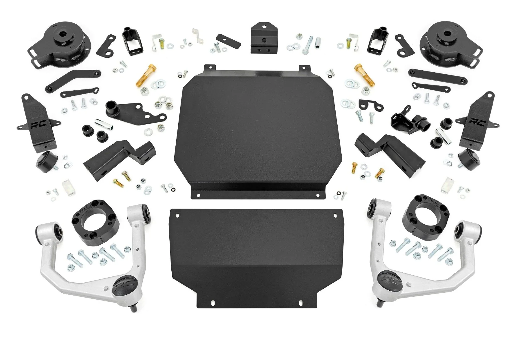 Rough Country - 3.5 Inch Lift Kit - OE Air Ride - Toyota Tundra 4WD (2022-2025)