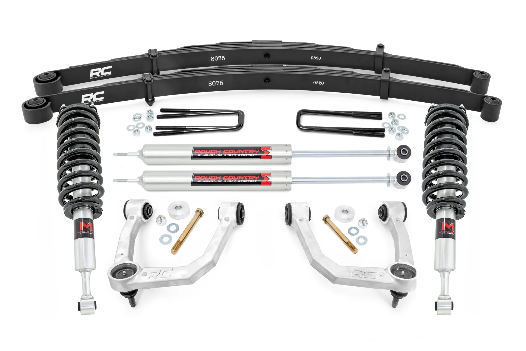 Rough Country - 3.5 Inch Lift Kit - UCA - M1 Struts - Toyota Tacoma 2WD/4WD (2005-2023) - Image 7