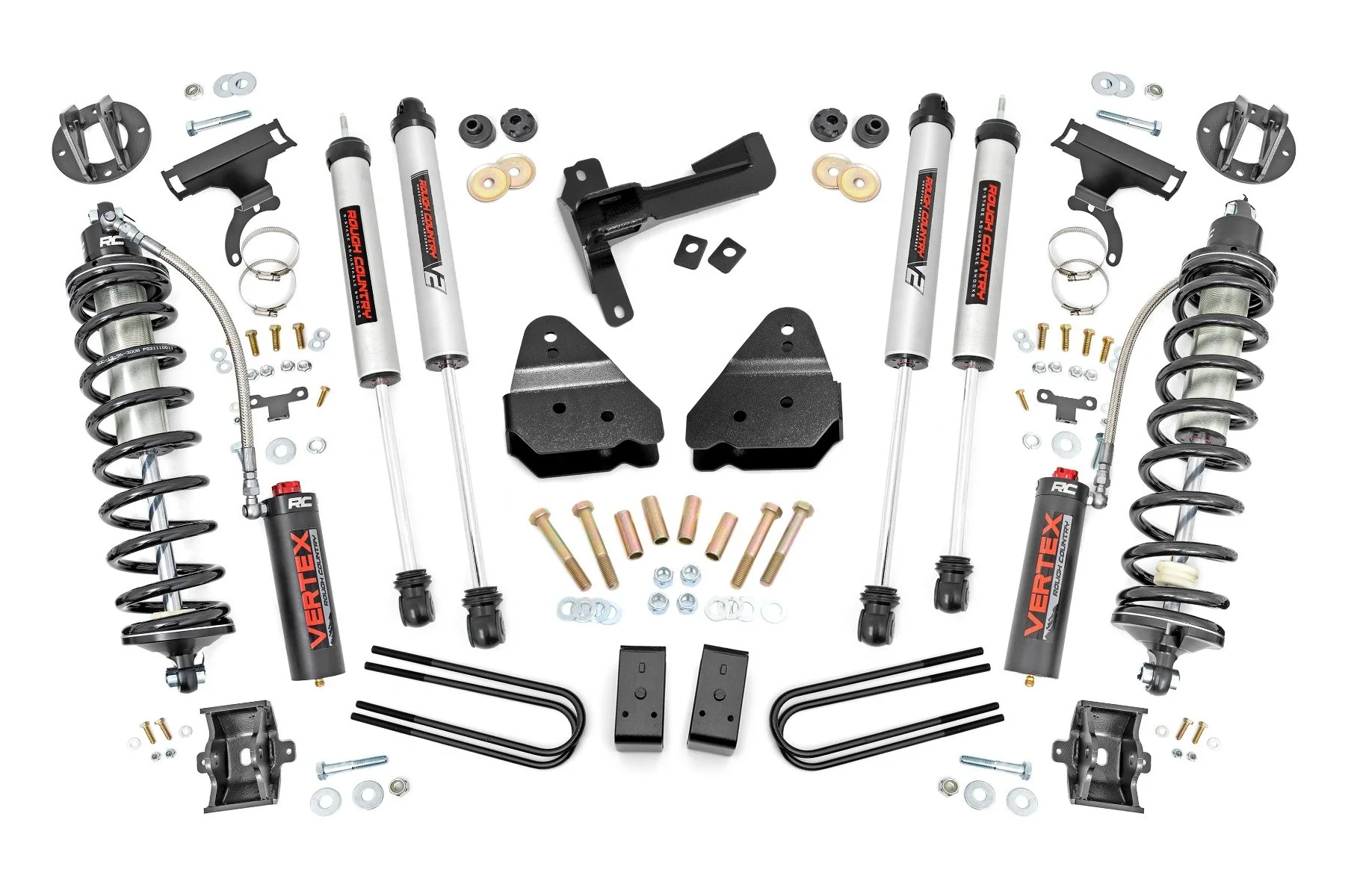 Rough Country - 3 Inch Coilover Conversion Lift Kit - Gas - Ford F-250 Super Duty 4WD (17-22) - Image 7