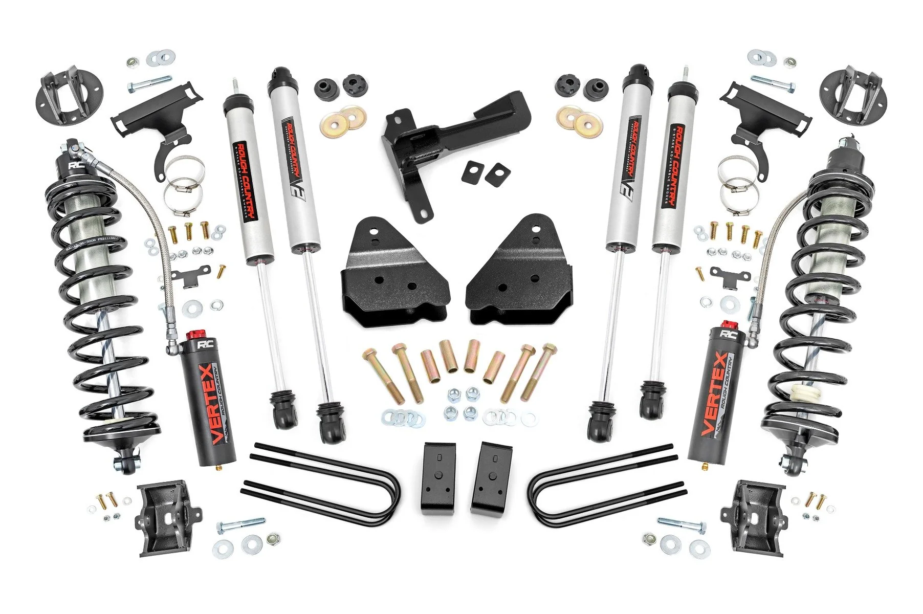 Rough Country - 3 Inch Lift Kit - Coilover Conversion - Ford F-250 Super Duty 4WD (2008-2010) - Image 3