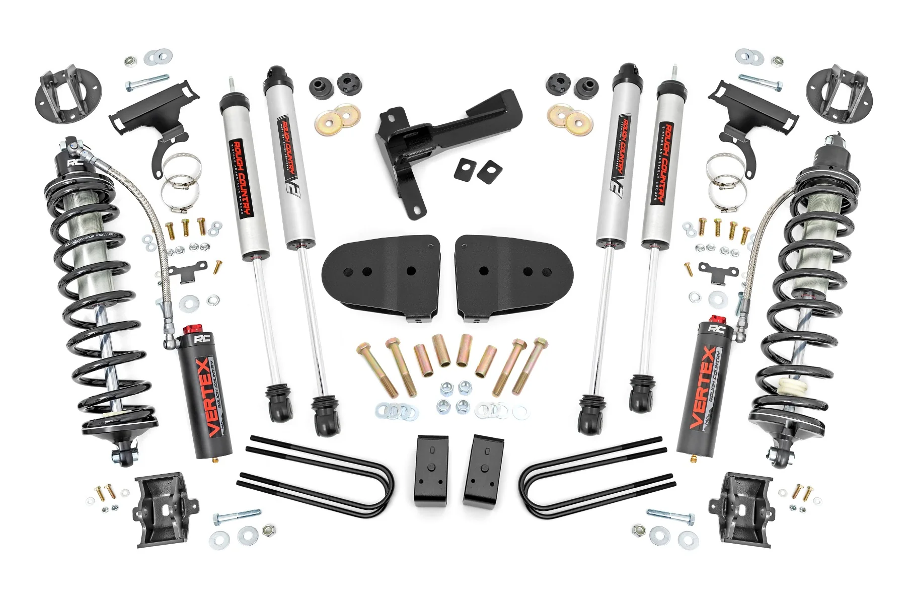 Rough Country - 3 Inch Lift Kit - Diesel Coilover Conversion - Ford F-250 Super Duty (23-25)