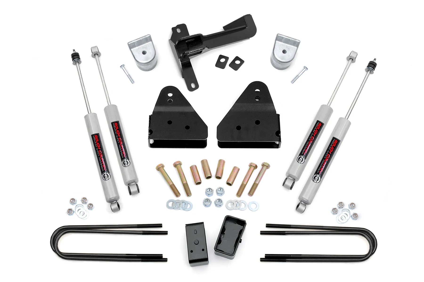 Rough Country - 3 Inch Lift Kit - FR Spacer - Ford F-250/F-350 Super Duty 4WD (2005-2007)
