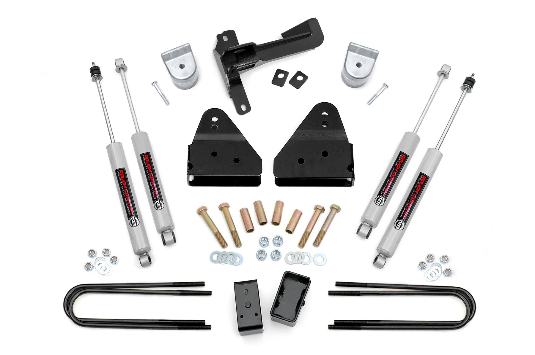 Rough Country - 3 Inch Lift Kit - FR Spacer - Ford F-250/F-350 Super Duty 4WD (2005-2007) - Image 2