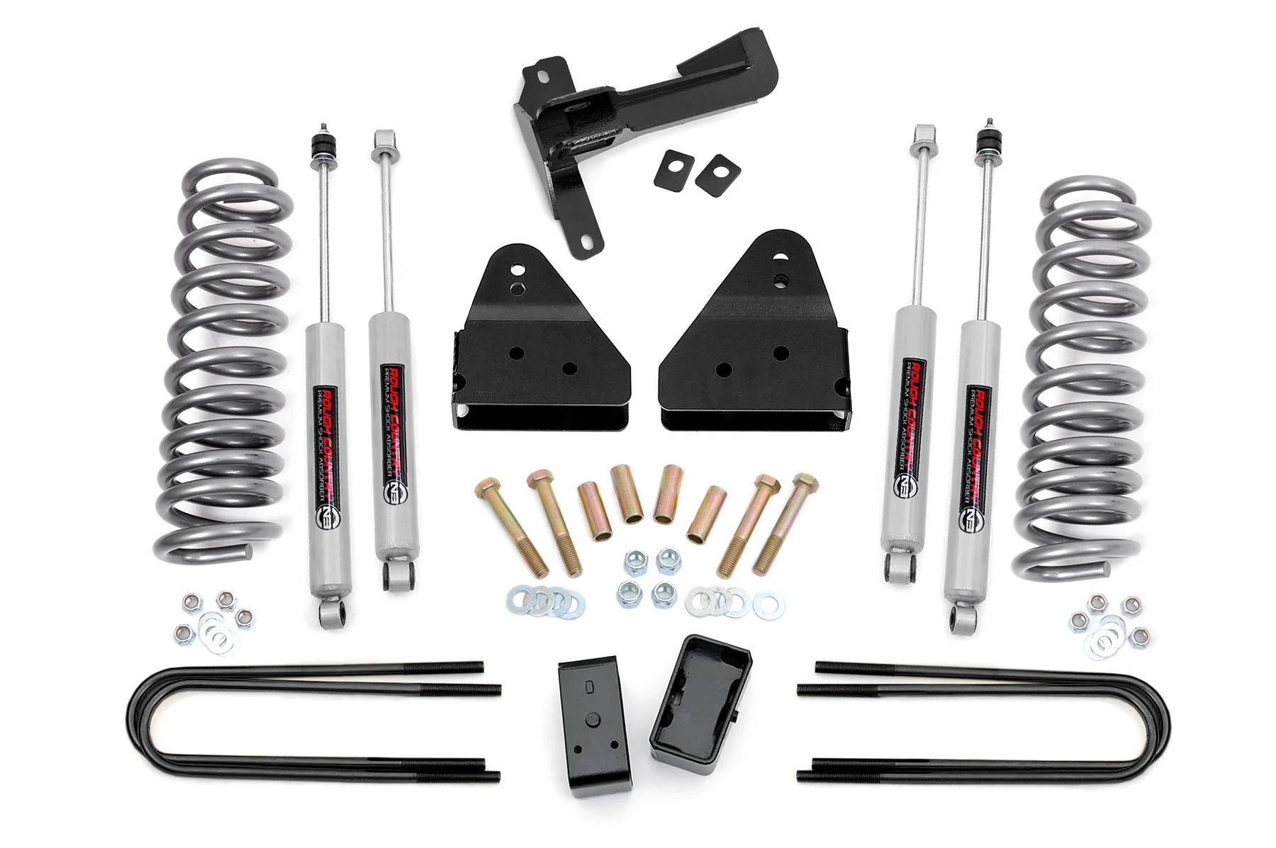 Rough Country - 3 Inch Lift Kit - FR Springs - Ford F-250/F-350 Super Duty 4WD (2005-2007) - Image 2