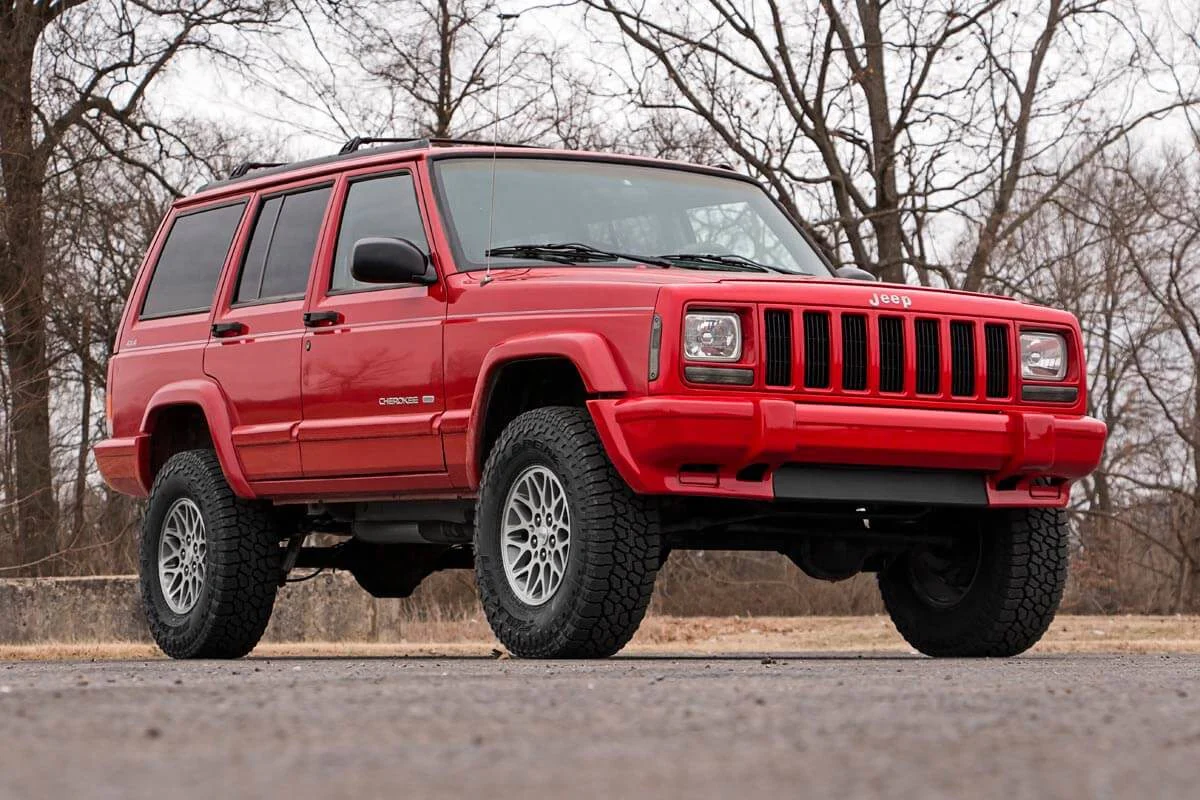 Rough Country - 3 Inch Lift Kit - Series II - RR AAL - Jeep Cherokee XJ 2WD/4WD (1984-2001) - Image 2