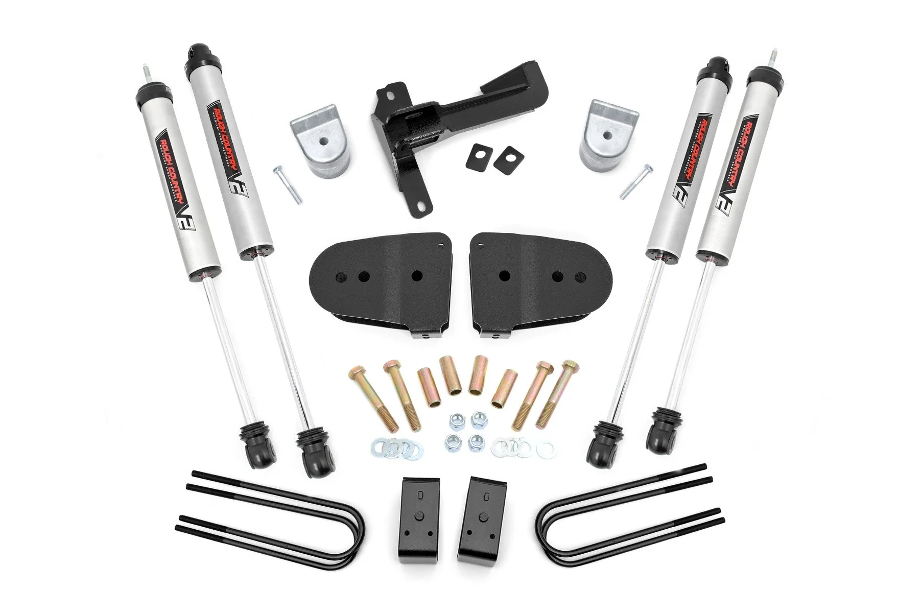 Rough Country - 3 Inch Lift Kit - V2 - - Ford F-250 Super Duty 4WD (2023-2025)