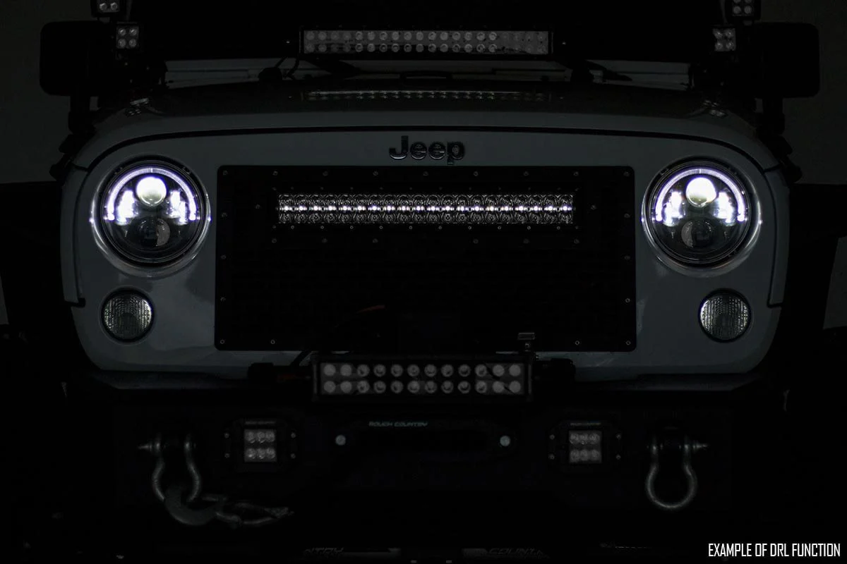 Rough Country - 30 Inch Chrome Series LED Light Bar - Curved - Dual Row - Cool White DRL - Image 3