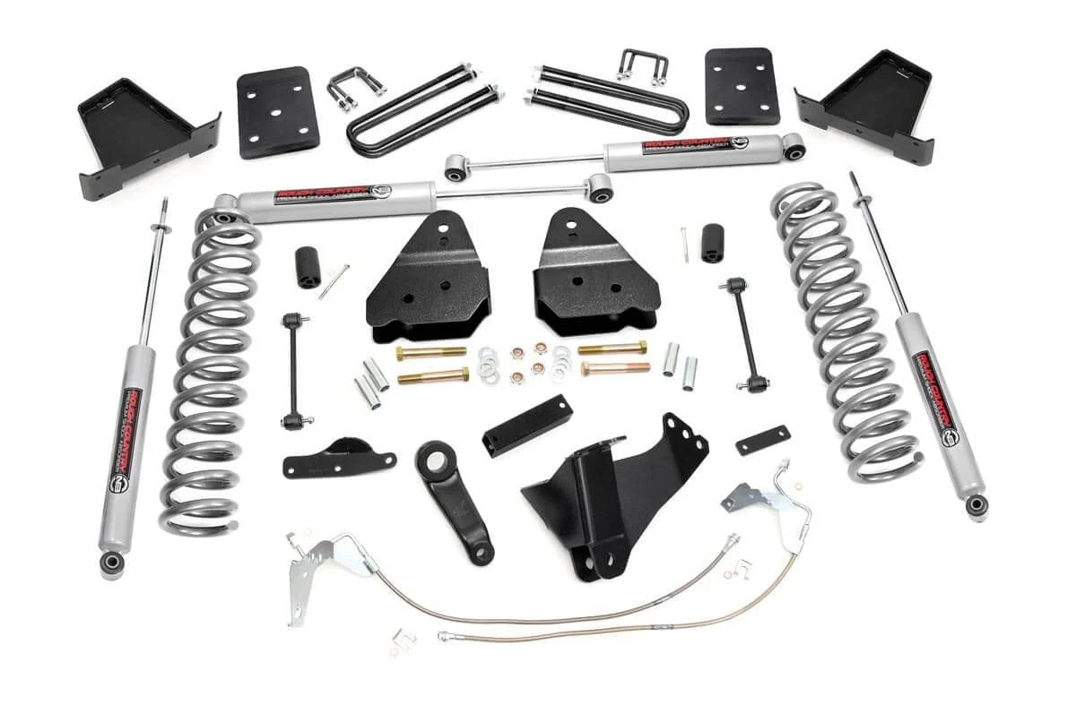 Rough Country - 4.5 Inch Lift Kit - Ford F-250/F-350 Super Duty 4WD (2008-2010)