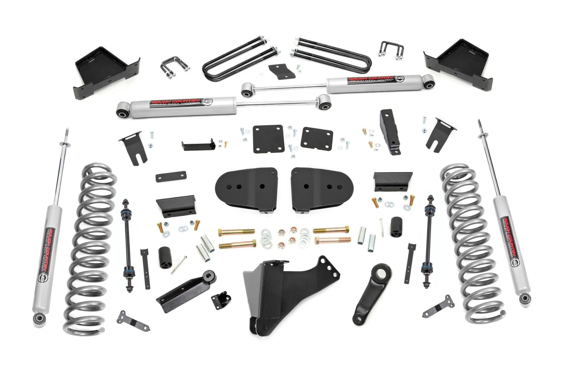 Rough Country - 4.5 Inch Lift Kit - N3 - Diesel - Ford F-250/F-350 Super Duty 4WD (2023-2025)