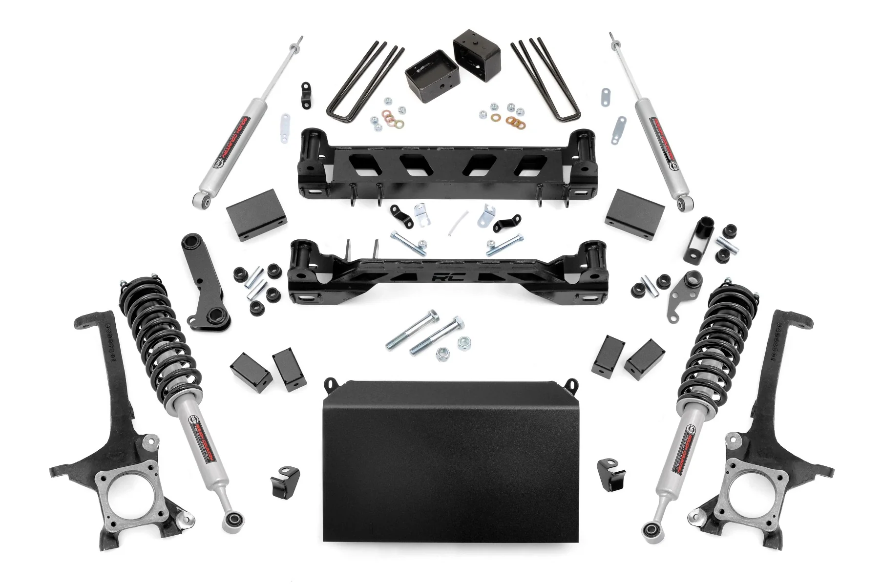 Rough Country - 4.5 Inch Lift Kit - N3 Struts - Toyota Tundra 4WD (2007-2015)
