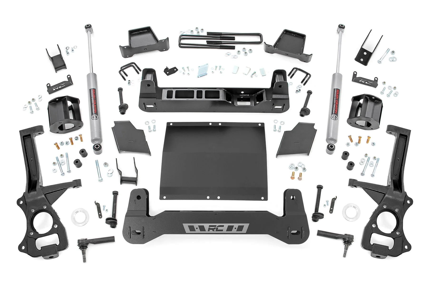 Rough Country - 4 Inch Lift Kit - Diesel - Chevy/GMC Sierra 1500 (19-24)/Silverado 1500 (19-24) - Image 5