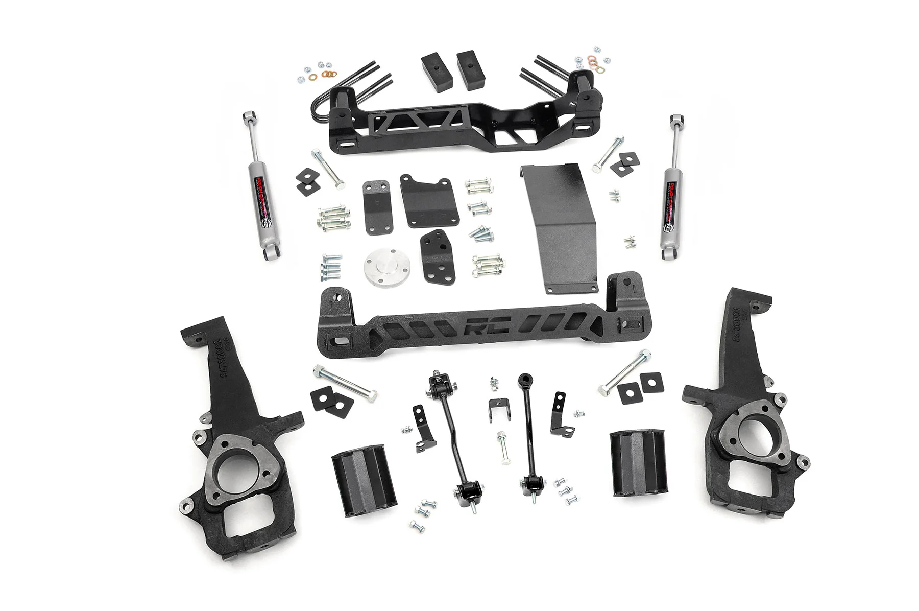 Rough Country - 4 Inch Lift Kit - Dodge 1500 4WD (2006-2008)