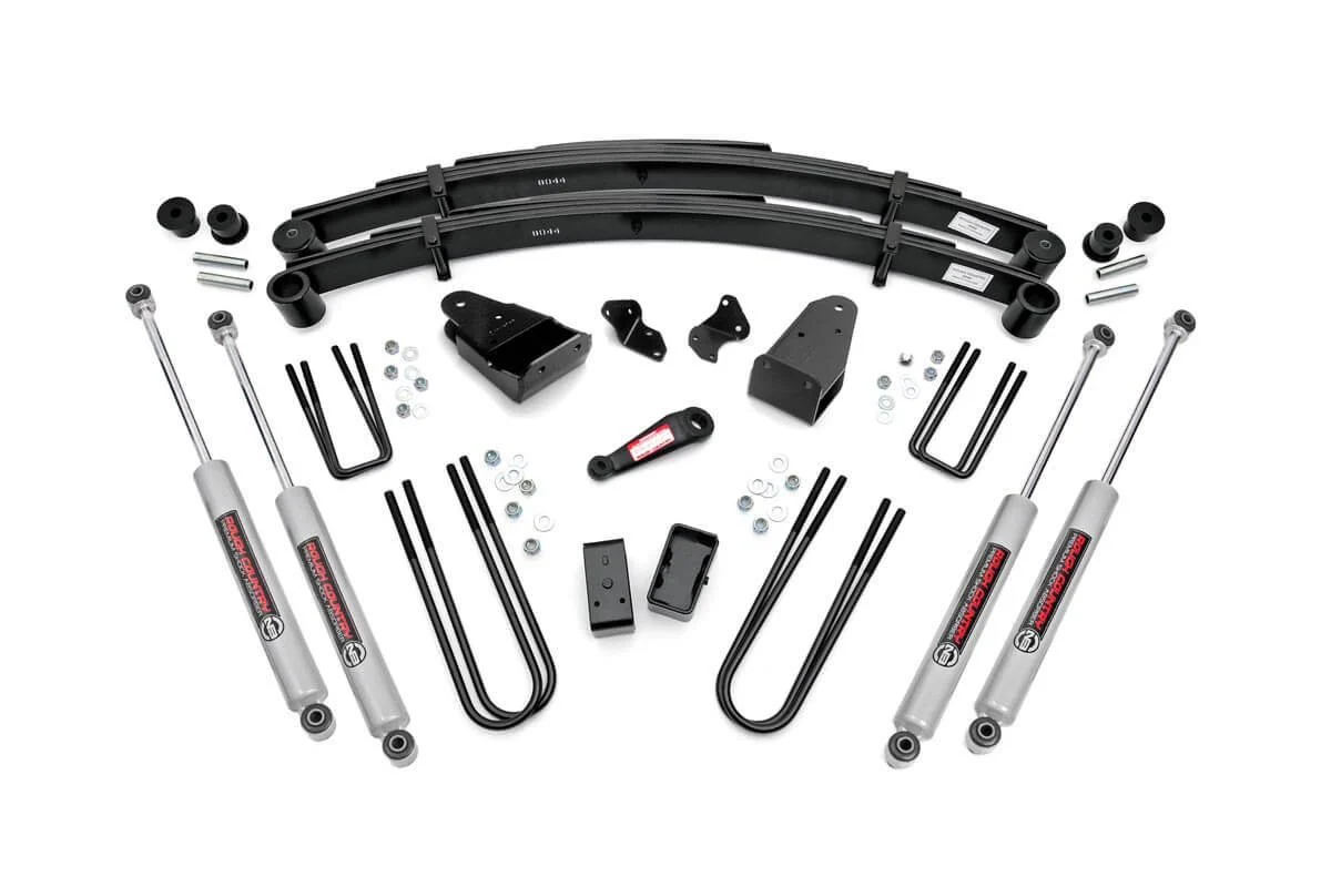 Rough Country - 4 Inch Lift Kit - Ford F-250 4WD (1980-1986) - Image 2
